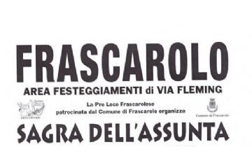 scritta frascarolo area festeggiamenti di via fleming sagra dell'assunta